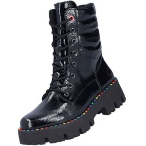 Rieker Damen Stiefel gef�ttert Schwarz