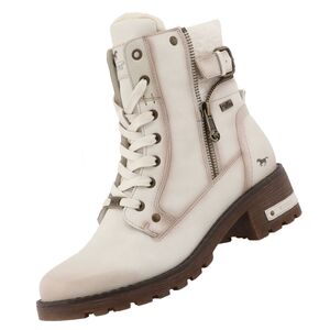 Mustang Damen Stiefelette gef�ttert Wei�