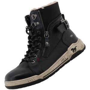 Mustang Damen Stiefelette gef�ttert Schwarz