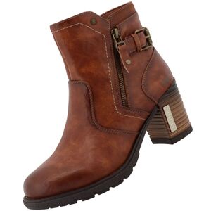 Mustang Damen Stiefelette Braun
