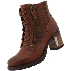 Mustang Damen Stiefelette Braun