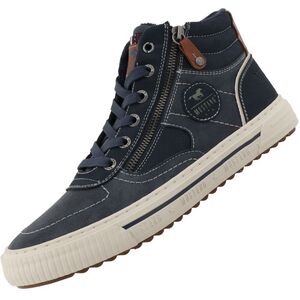 Mustang Herren High Top Sneaker Blau