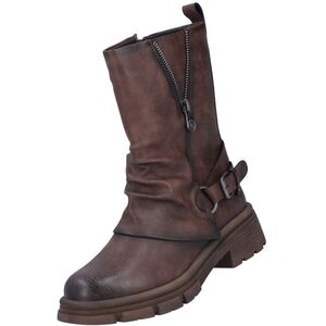 Rieker Damen Biker Boots gef�ttert Braun