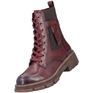 Rieker Damen Stiefelette Rot (Bordeaux)