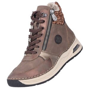 Rieker Damen Stiefelette gef�ttert Braun