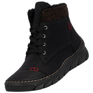Rieker Damen Stiefelette gef�ttert Schwarz