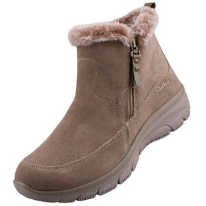 Skechers Easy Going - Cool Zip Damen Stiefelette Beige