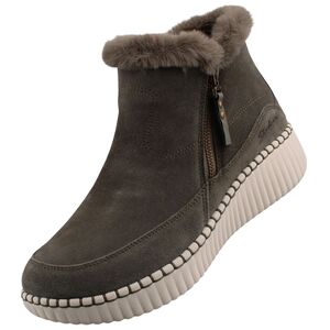 Skechers Wilshire BLVD-Fresh Zip Damen Stiefelette Gr�n