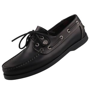 Dockers by Gerli Herren Leder Mokassin Schwarz