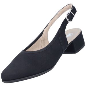 Rieker Damen Slingback Pumps Schwarz