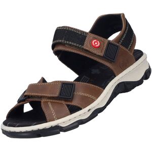 Rieker Damen Trekking Sandalen Braun