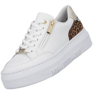 Rieker Damen Leder Sneaker Wei�