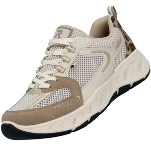 Rieker Damen Sneaker Beige - Extra Weit
