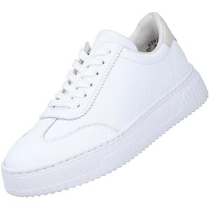 Rieker Damen Leder Halbschuhe Wei�