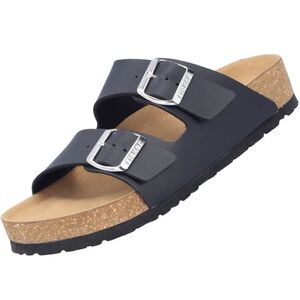 Rieker Damen Pantolette Schwarz