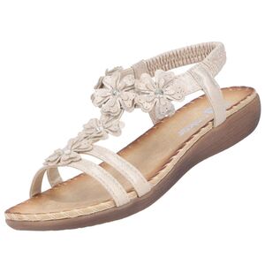 Rieker Damen Sandale Ros�gold