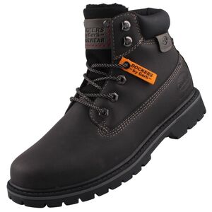 Dockers by Gerli Herren Stiefel gefttert Schwarz