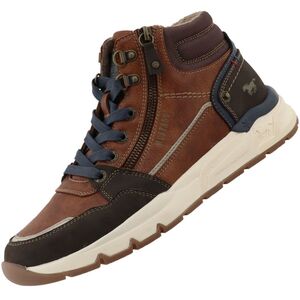 Mustang Herren High Top Sneaker Braun