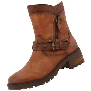 Mustang Damen Tex Stiefel gef�ttert Braun