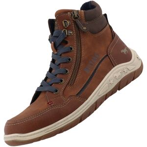 Mustang Herren High Top Sneaker Braun