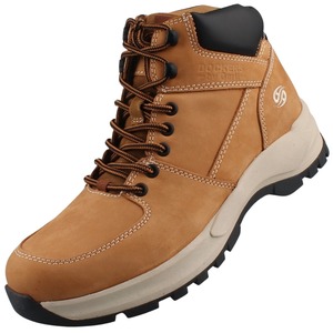 Dockers by Gerli Herren Leder Stiefel Golden Tan (Gelb)