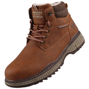 Dockers by Gerli Herren Stiefel gef�ttert Hellbraun