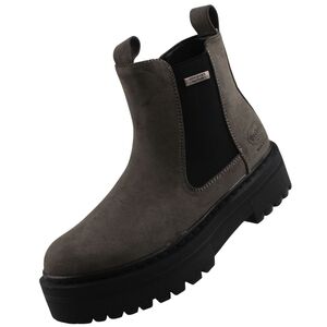 Dockers by Gerli Damen Chelsea Boots Grau