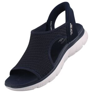 Skechers Slip-Ins Summits Sweetly Evolved Damen Sandalen Blau