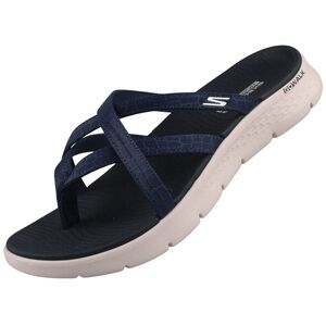 Skechers Go Walk Flex Sandal - Ssselena Damen Zehentrenner Blau