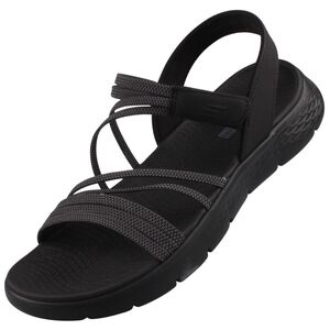 Skechers Go Walk Flex Sandal Emma Damen Sandale Schwarz