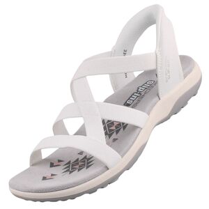 Skechers Slip-Ins Reggae Slim Stretch Flex Damen Sandale Wei�