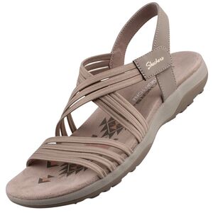 Skechers Reggae Slim - Sunnyside 2.0 Damen Sandale Beige