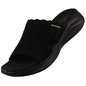Skechers Ultra Flex 3.0 Sandal Bring It! Damen Pantolette Schwarz