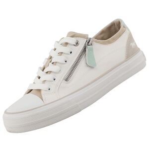 Mustang Damen Sneaker Wei�/Beige