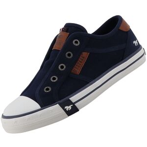 Mustang Damen Canvas Sneaker Blau