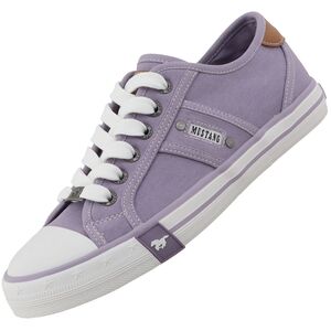 Mustang Damen Canvas Sneaker Lila