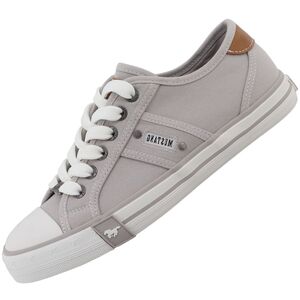 Mustang Damen Canvas Sneaker Grau