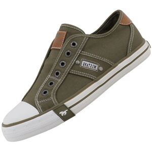 Mustang Damen Canvas Sneaker Khaki