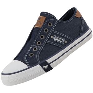 Mustang Damen Canvas Sneaker Blau