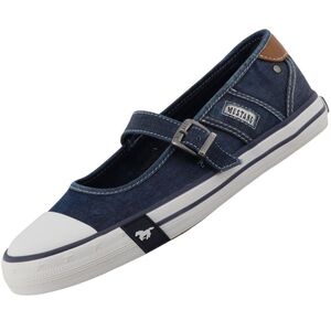 Mustang Damen Ballerina Blau