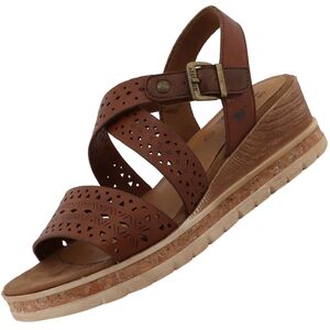 Mustang Damen Sandalette Braun