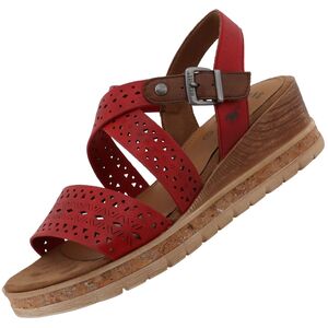 Mustang Damen Sandalette Rot
