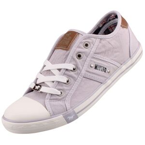 Mustang Damen Canvas Sneaker Lila