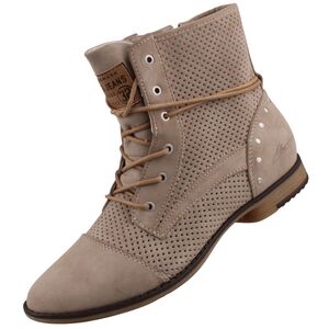 Mustang Damen Stiefelette Beige