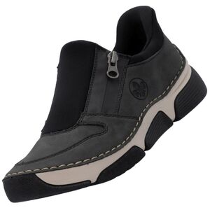 Rieker Damen Slipper Grau