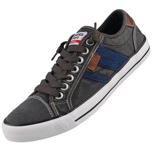 Dockers by Gerli  Herren Canvas Sneaker Dunkelgrau