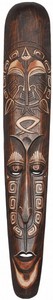 Maske SENGE 100 cm, Holz-Maske aus Bali, Wandmaske