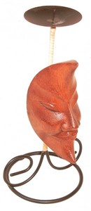 Kerzenhalter mit Mond