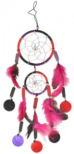 Dreamcatcher mit Capisscheiben in 3 verschiedenen Gr��en