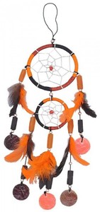 Dreamcatcher mit Capisscheiben in 3 verschiedenen Gr��en